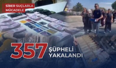İçişleri Bakanlığı Duyurdu: 18 İlde Düzenlenen Siber Suç Operasyonlarında 357 Şüpheli Yakalandı, 194’ü Tutuklandı